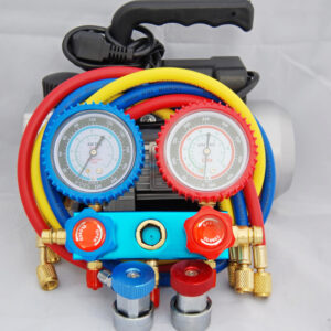 HVAC Service SET with Vacuum pump and Manifold Gauge Set